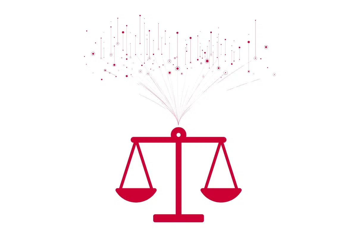 Wingfield Scale logo with data points representing seamless data integration between weighing scales and software solutions