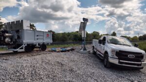 Fully Autonomous Railroad Scale Solar System Installation | Wingfield