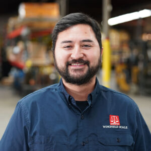 Elias Guevara, dedicated customer service representative for Ohaus scale repair and support at Wingfield Scale & Measure