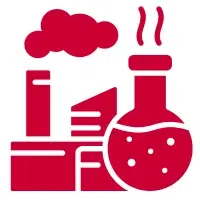 Chemical industry icon