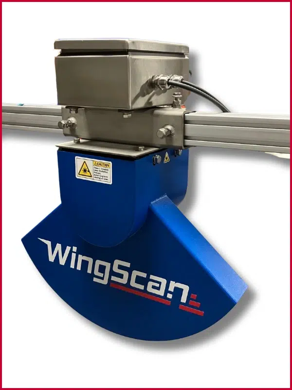 WingScan Load Scanner showcasing advanced scanning technology for bulk materials