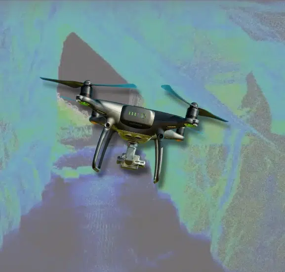 UAV drone mapping stockpiles and mine site conditions