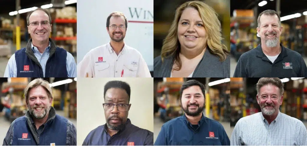 an image of Wingfield's team of scale & measure engineers, leaders, and problem-solvers